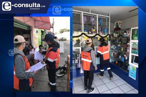 Supervisa Gobierno de Xicohtzinco cumplimiento de medidas sanitarias en establecimientos imagen 1
