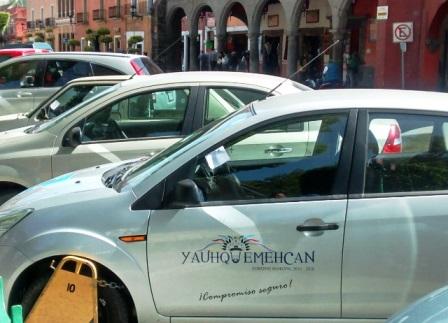 Panista no tuvo para pagar parquímetro y le sale lo influyente