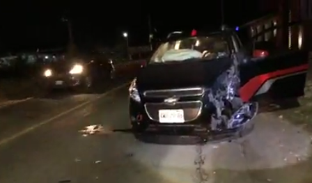 Fueron de pachanga y se accidentaron; sólo hubo lesionados imagen 1