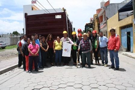Inician trabajos en la calle La Piedad de la segunda sección