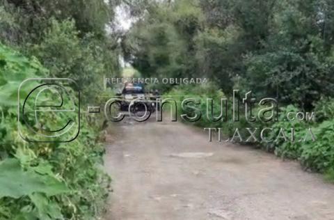 Localizan el cadáver de una mujer en una zanja de Xicohtzinco
