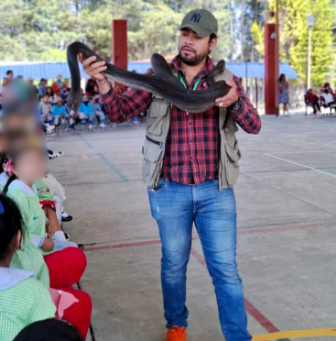 Llega Zoológico sin Barreras a niños de la comunidad de Tlalcuapan