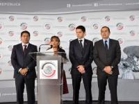 Los senadores Ernesto Cordero Arroyo y Luis Fernando Salazar Fernández, del PAN y Rabindranath Salazar Solorio del PRD, avalaron la propuesta para la comparecencia de la titular de Sedesol que presentó la senadora tlaxcalteca Lorena Cuéllar Cisneros.